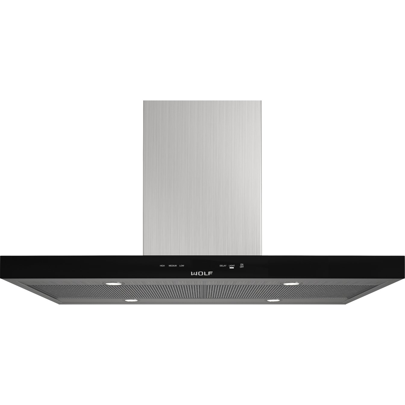 Wolf 42 inch Island Ventilation Hoodfan