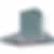La Cornue 35 inch 600 CFM Chimney Hoodfan with Satin Chrome Detail