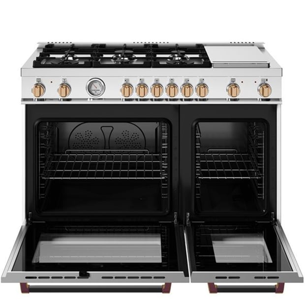Bertazzoni 48 inch Double Oven Gas Range