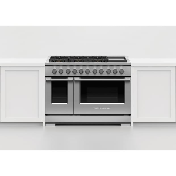 Fisher & Paykel Professional 48 inch Double Oven Gas Range