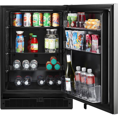 Whirlpool Freestanding or Built-in 24 inch 5.1 cu.ft. Compact Bar Refrigerator