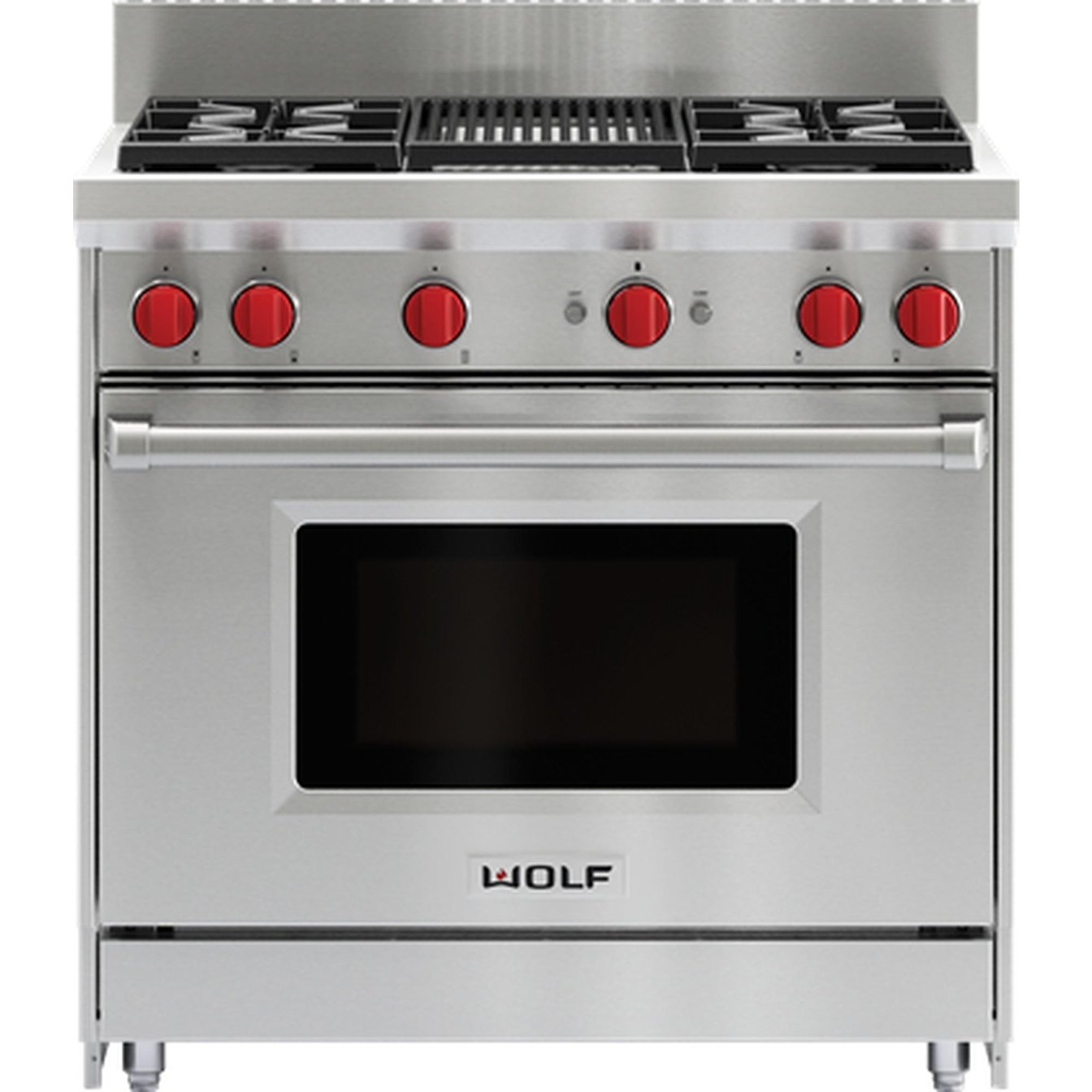 Wolf 36 inch X 5 inch Gas Range Riser