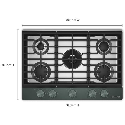 KitchenAid 30 inch Gas Cooktop