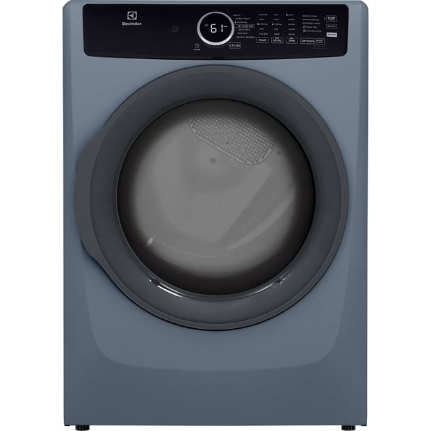 Electrolux Blue 5.2 cu.ft. Stackable Front Load Steam Washer and 8.0 cu.ft Vented Steam Dryer 