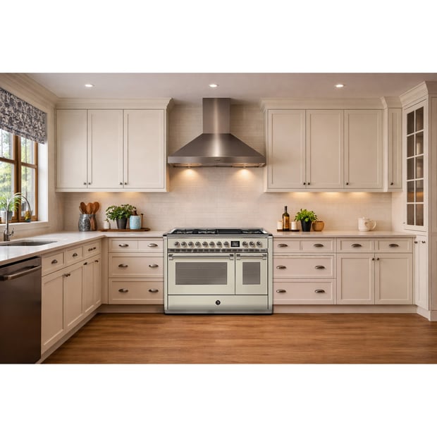 Steel Cucine 48 inch Double Oven Gas Range