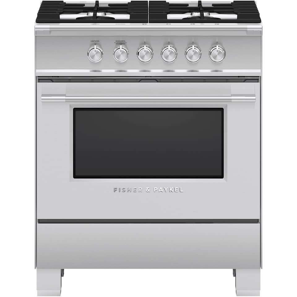 Fisher & Paykel 30 inch Single Oven Gas Range