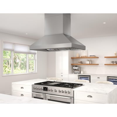 Zephyr 48 inch 750 CFM Island Ventilation Hoodfan