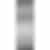 Sub-Zero 30 inch Left Hinge Column Door Panel with Tubular Handle and 4 inch Toe Kick