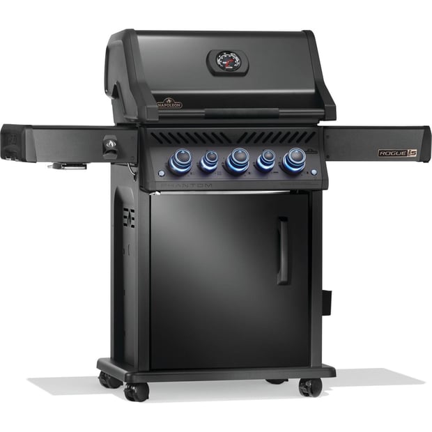 Napoleon Phantom Rogue PRO-S 425 Freestanding 5 Burner Liquid Propane BBQ Grill with Infrared Side and Rear Burner