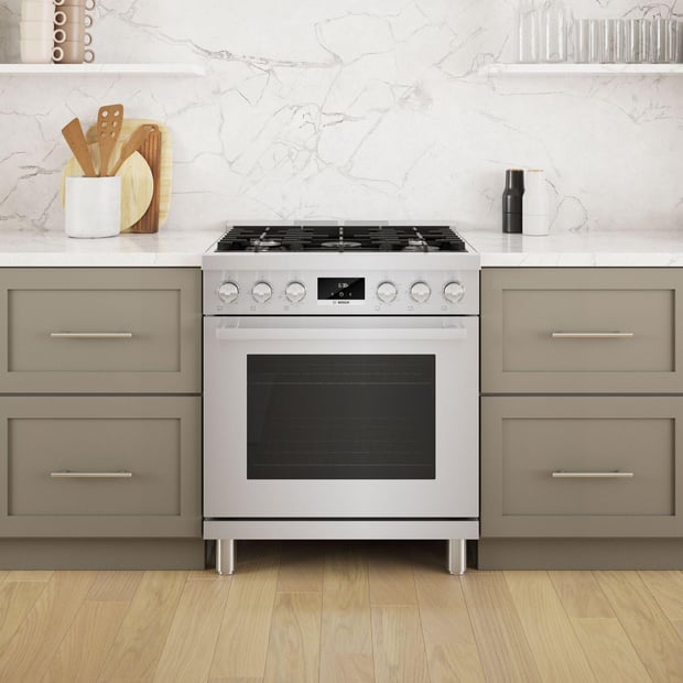 Bosch 30 inch Single Oven Gas Range