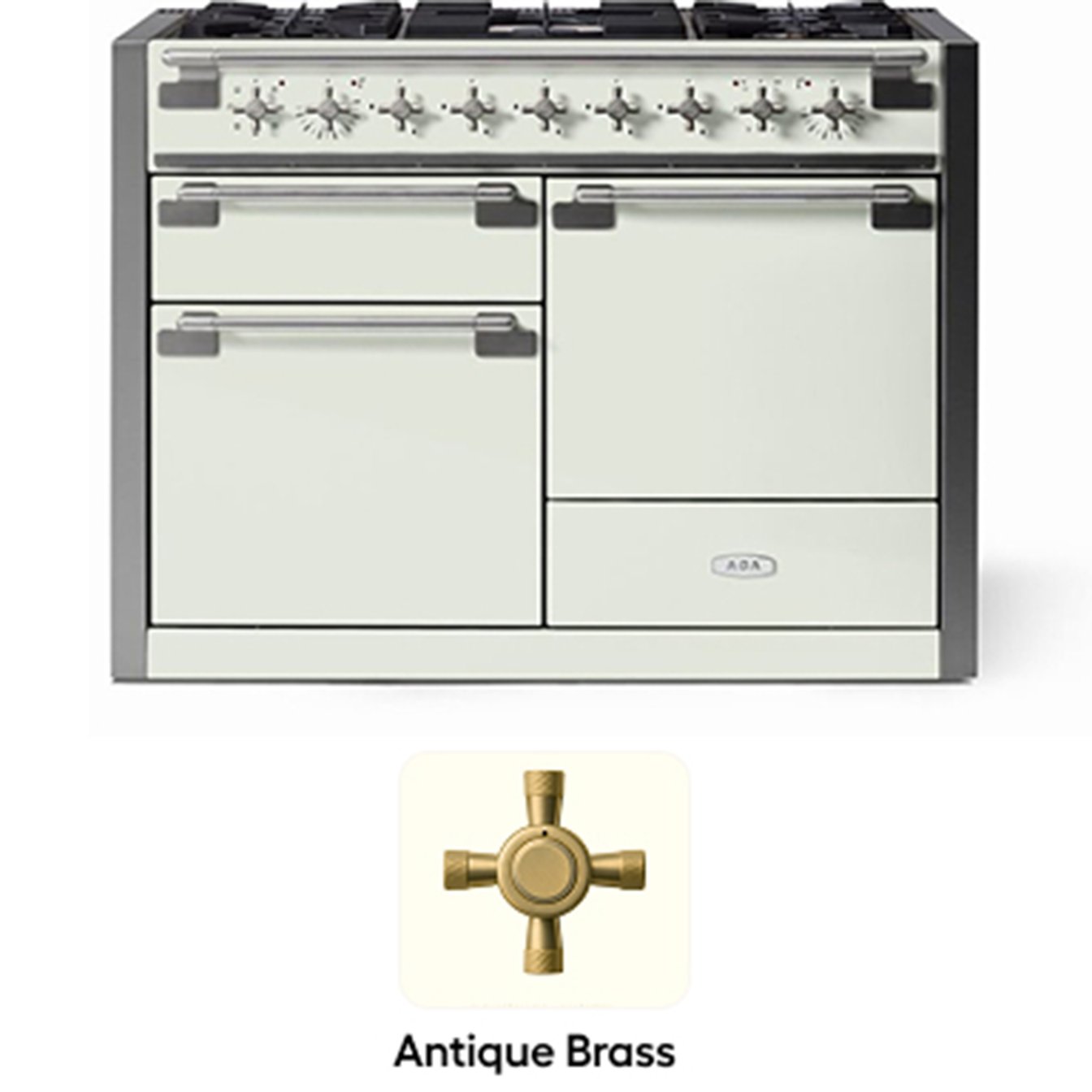 AGA 48 Inch Single Oven Dual Fuel Range