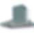 La Cornue 35 inch 600 CFM Chimney Hoodfan with Polished Chrome Detail
