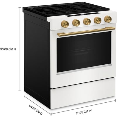 KitchenAid 30 inch Single Oven Gas Range