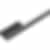 Fisher & Paykel Contemporary 24" Brushed Black Handle