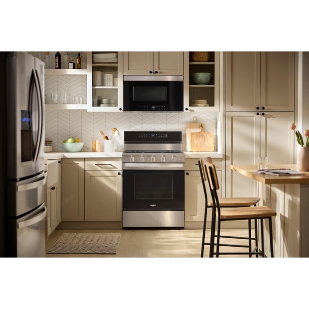 Whirlpool 30 inch Single Oven Gas Range
