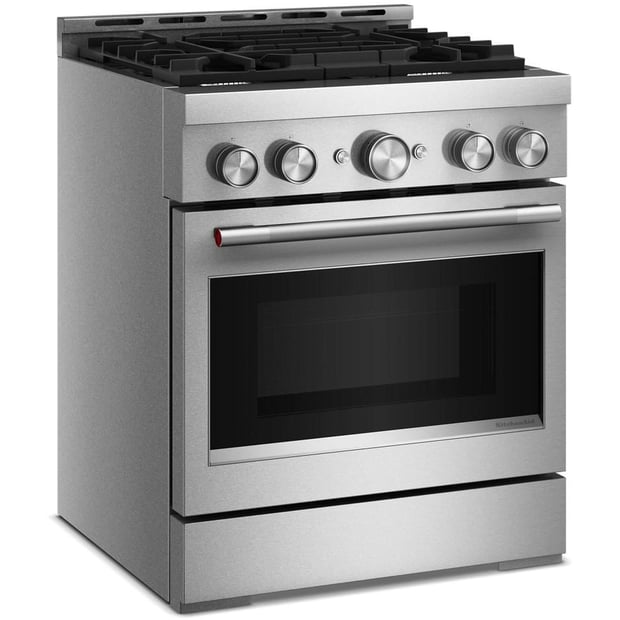 KitchenAid 30 inch Single Oven Gas Range