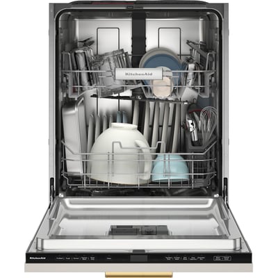 KitchenAid 5 Cycle Dishwasher with Hidden Controls