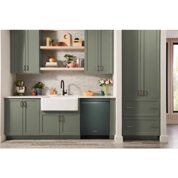 KitchenAid 5 Cycle Dishwasher with Hidden Controls