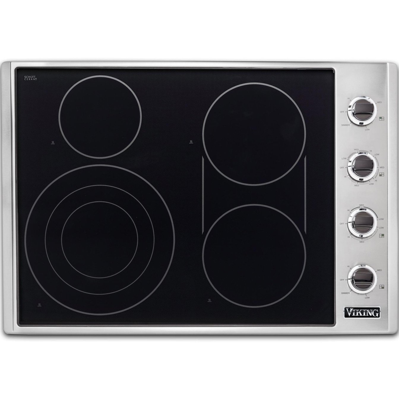 Viking 30 inch Electric Cooktop