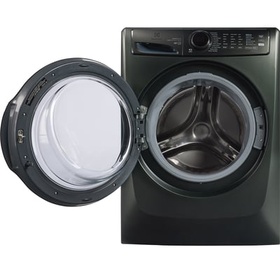 Electrolux Green 5.2 cu.ft. Stackable Front Load Washer and 8.0 cu.ft Electric Steam Vented Dryer