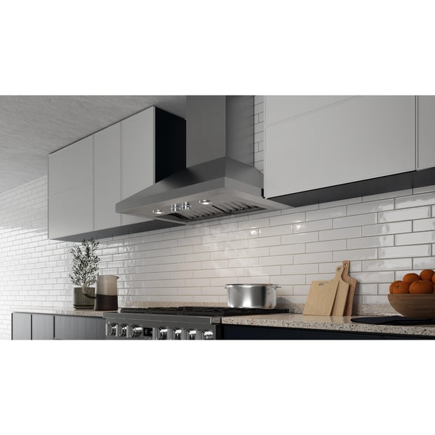 Riva 30 inch 600 CFM Wall-Mount Chimney Hoodfan