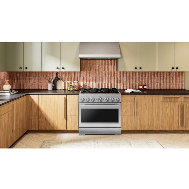KitchenAid 36 inch Single Oven Dual Fuel Range