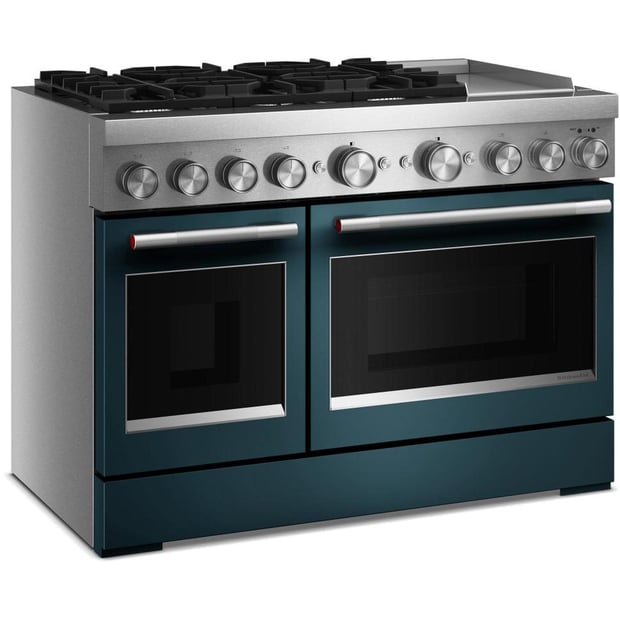 KitchenAid 48 inch Double Oven Dual Fuel Range