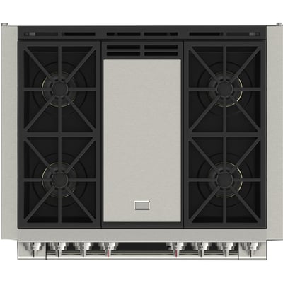 Fulgor 36 inch Single Oven Dual Fuel Range