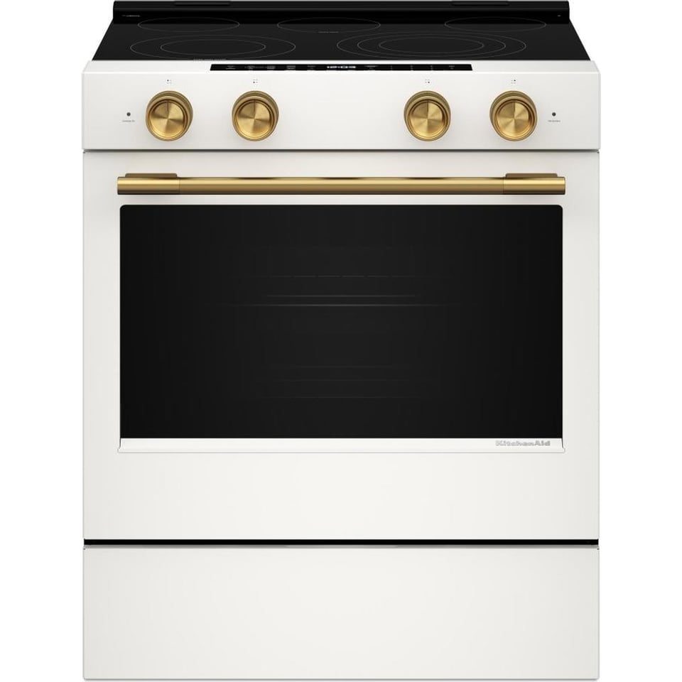 KitchenAid 30 inch Single Oven Electric Range