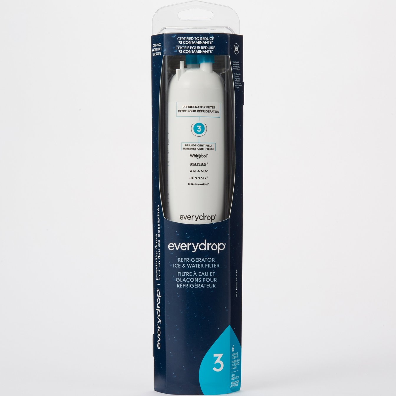 Whirlpool Water Everydrop Ice & Water Refrigerator Filter 3