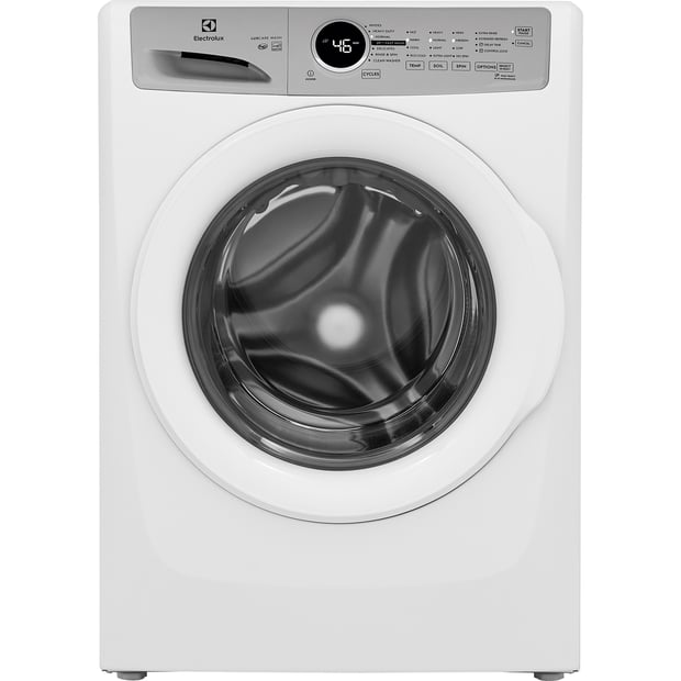 Electrolux White 5.1 cu.ft. Stackable Front Load Washer and 8.0 cu.ft. Stackable Vented Gas Dryer