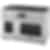 Signature Kitchen Suite 48 inch Dual-Fuel Pro Double Oven Gas Range with Sous Vide and Induction