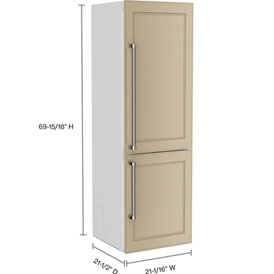 KitchenAid 8.8 cu.ft. Built-In Bottom-Freezer Refrigerator