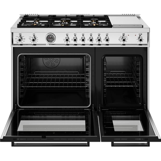 Bertazzoni 48 inch Double Oven Dual Fuel Range
