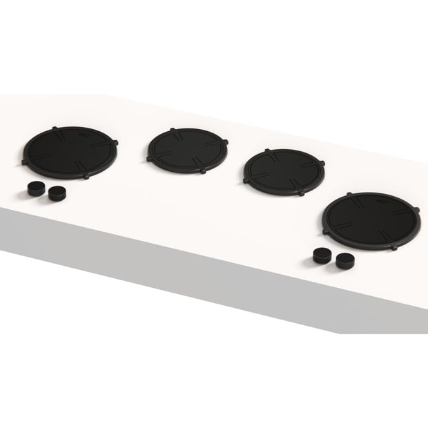 PITT Drum 45 inch 4-Zone Module Induction Cooktop