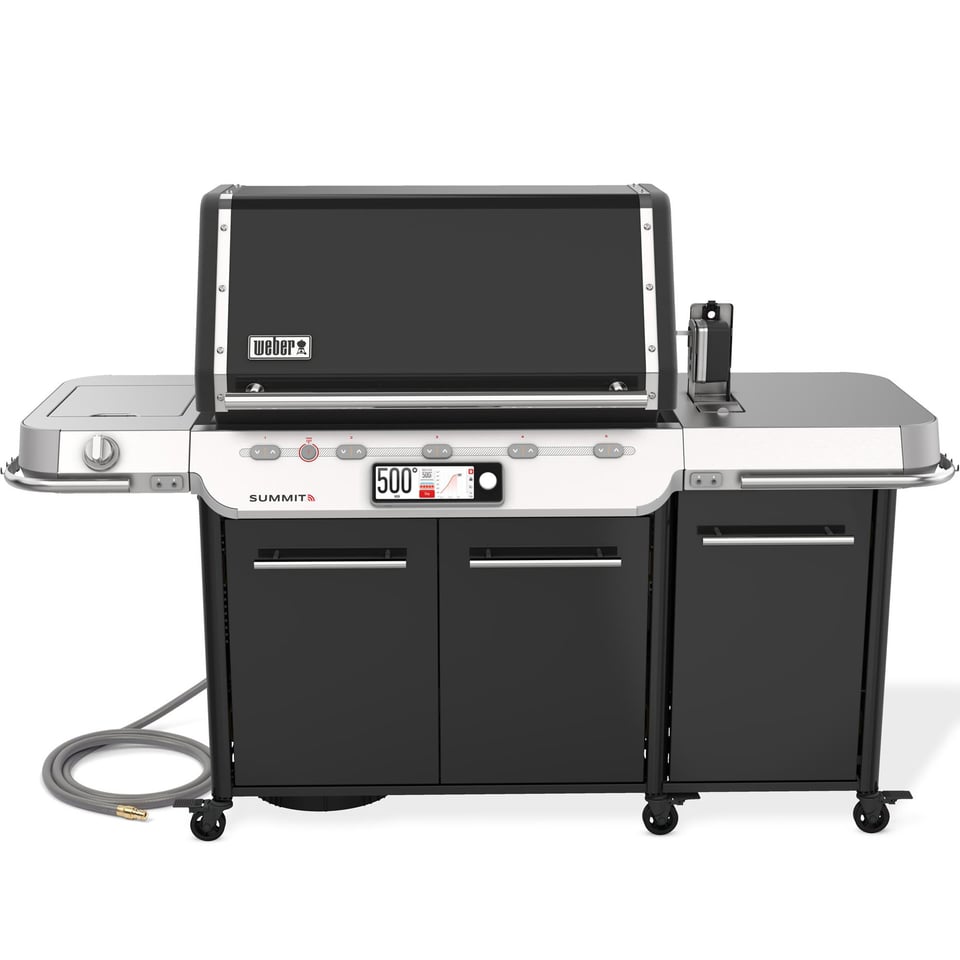 Weber Summit FS38X S and FS38X E Freestanding 5 Burner Natural Gas BBQ Grill