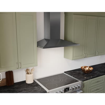 Zephyr 36 inch 600 CFM Wall-Mount Chimney Ventilation Hoodfan