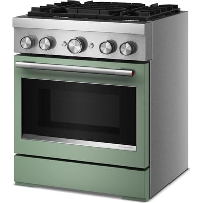 KitchenAid 30 inch Single Oven Dual Fuel Range