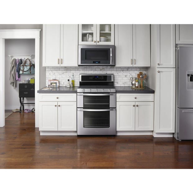Whirlpool 30 inch Double Oven Gas Range
