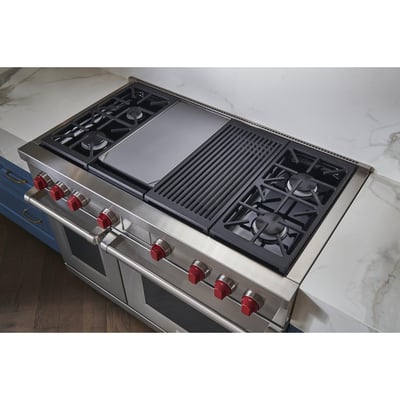 Wolf 48 inch Double Oven Dual Fuel Range