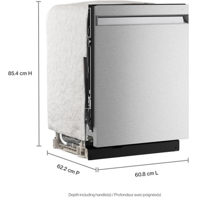 KitchenAid 5 Cycle Dishwasher with Hidden Controls