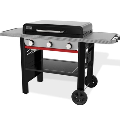 Weber Slate Freestanding 3 Burner Liquid Propane Flat-top BBQ Griddle