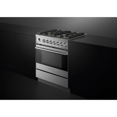 Fisher & Paykel 30 inch Single Oven Dual Fuel Range