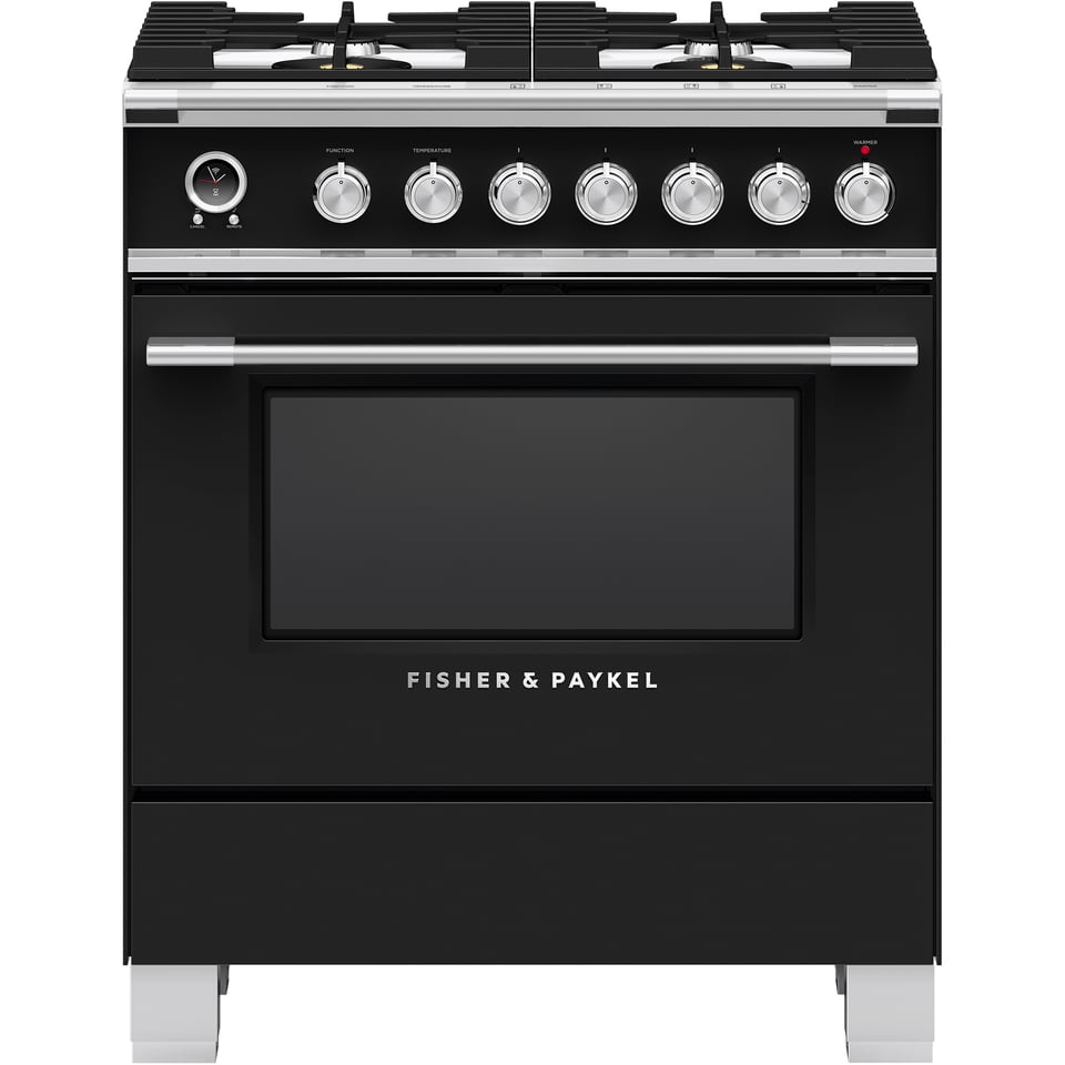 Fisher & Paykel 30 inch Single Oven Dual Fuel Range