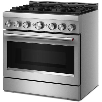 KitchenAid 36 inch Single Oven Gas Range