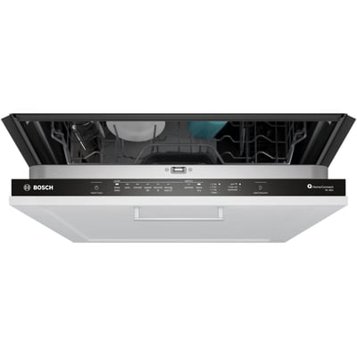 Bosch 300 Series 24-inch 46 dB Dishwasher with Hidden Controls and Third Rack