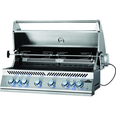 Napoleon 700 Series Built-in 8 Burner Liquid Propane BBQ Grill with Dual infrared Rear Burner