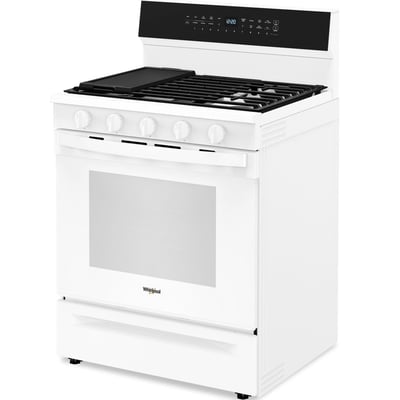 Whirlpool 30 inch Single Oven Gas Range