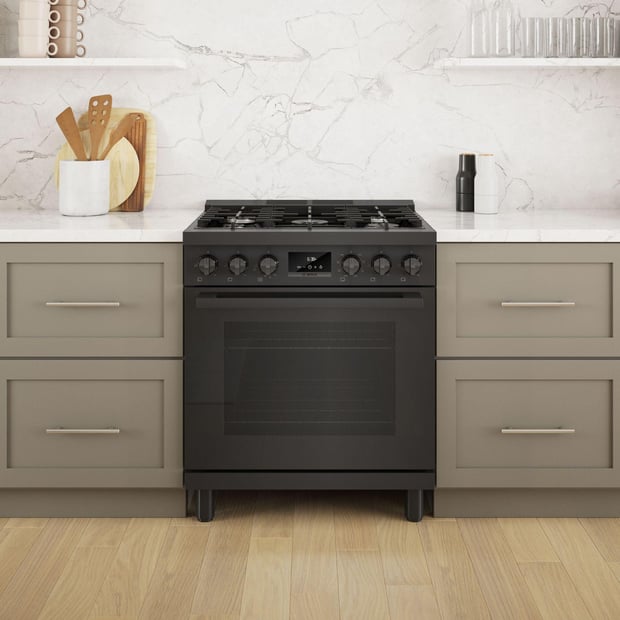 Bosch 30 inch Single Oven Dual Fuel Range