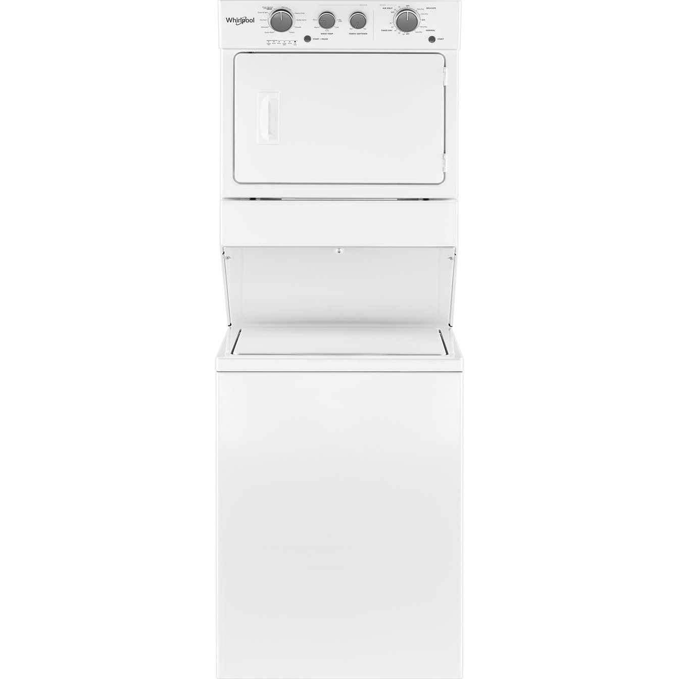 Whirlpool 4.0 cu.ft. Washer and 5.9 cu.ft. Vented Dryer Laundry Center